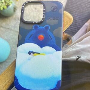 Blue and White Phone Case